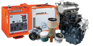 Kubota generators engines & parts