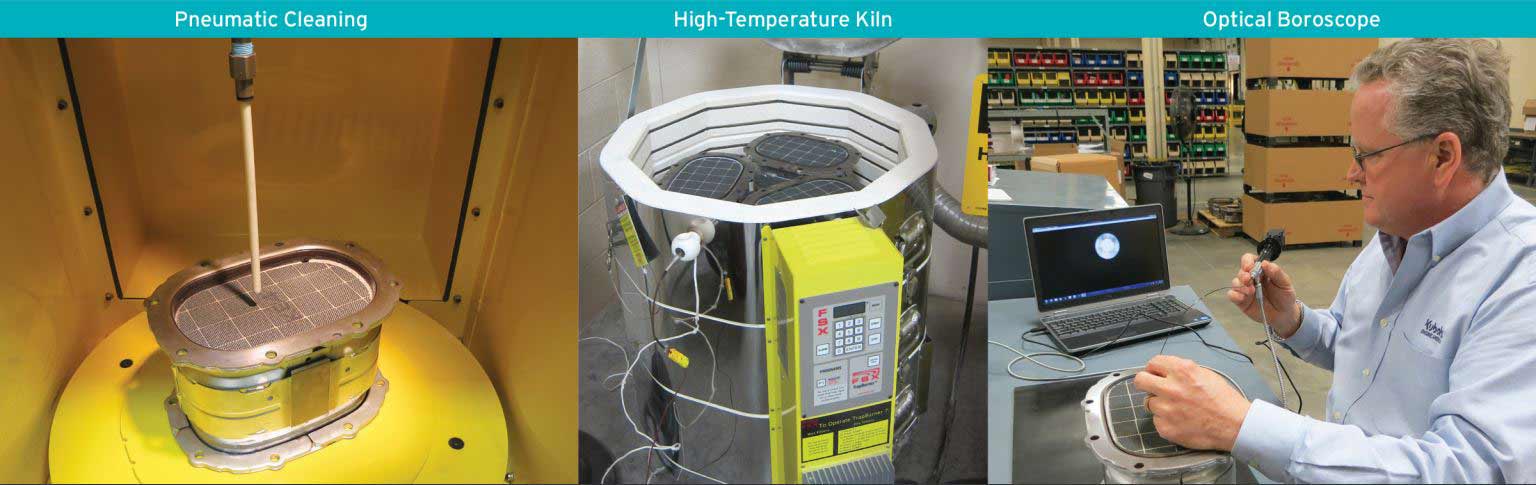 pneumatic cleaning high temperature kiln